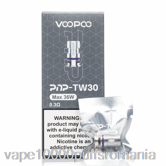 Bobine De Schimb Vape Romania Voopoo Pnp 0,30ohm Bobine De Plasă Pnp-tw30